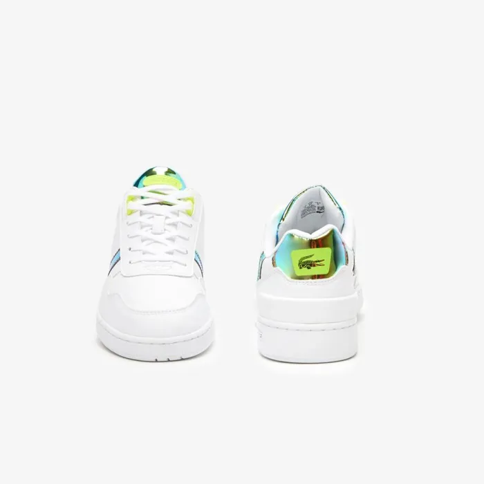 Shoes and Accessories Kids Lacoste Juniors039 TClip Sneakers Whtylw V05
