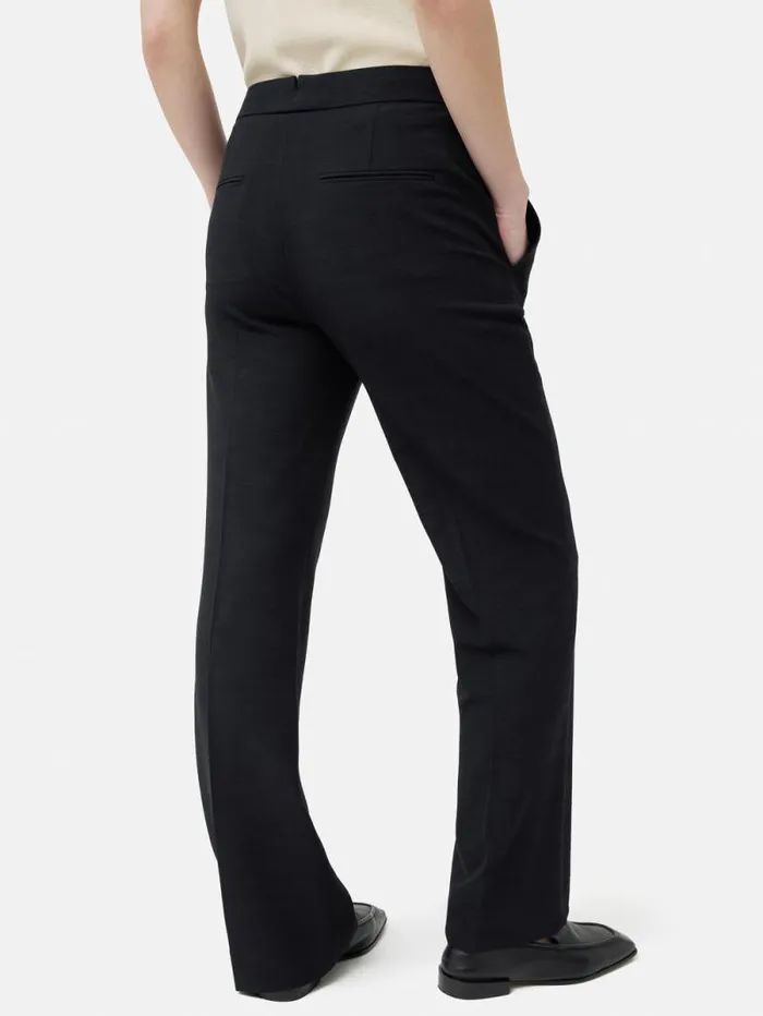 Short Crosshatch Mason Trouser Navy Women Jigsaw Suits and Tailoring