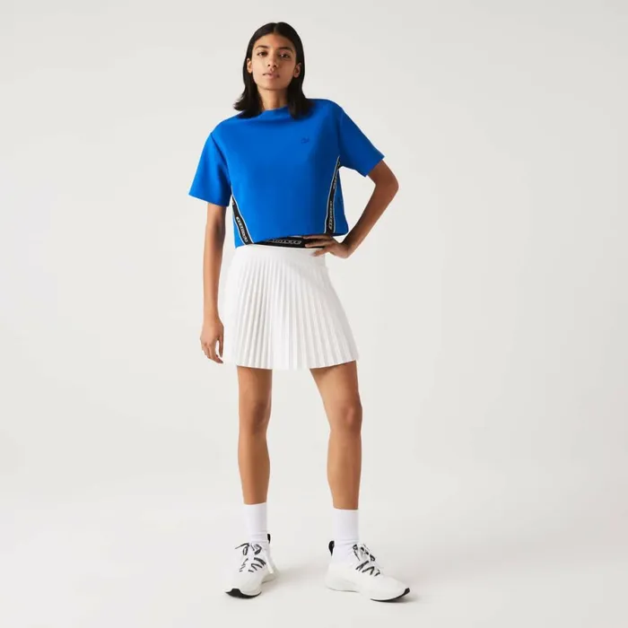 Shorts and Skirts Women Lacoste Women039s Pleated Skirt White 70v