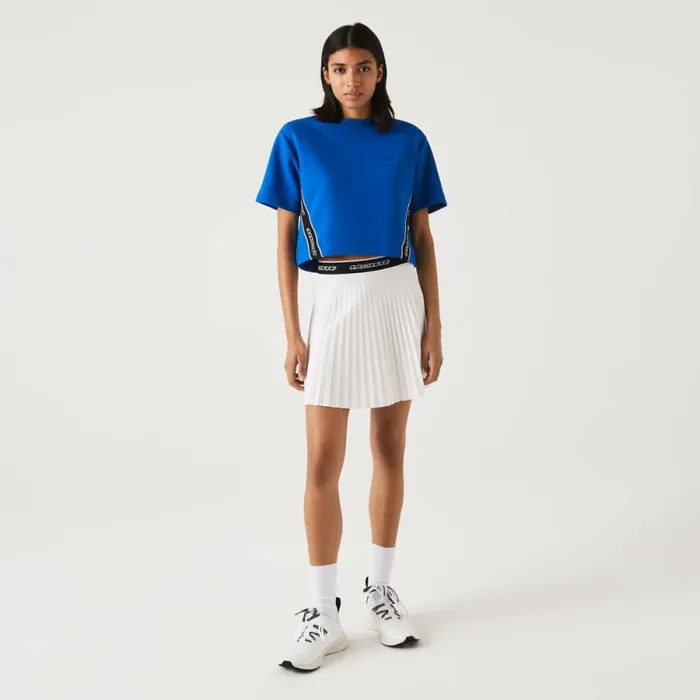 Shorts and Skirts Women Lacoste Women039s Pleated Skirt White 70v