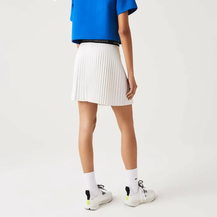 Shorts and Skirts Women Lacoste Women039s Pleated Skirt White 70v