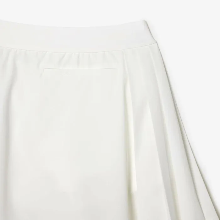 Shorts and Skirts Women Lacoste Women039s UltraDry Golf Skirt White Nyv