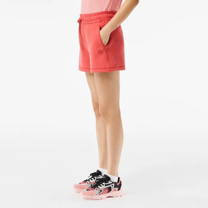 Shorts and Skirts Women Lacoste Womens Plain Shorts Pink Zv9