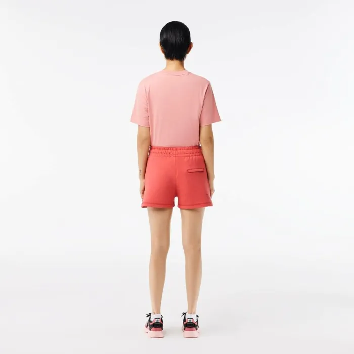 Shorts and Skirts Women Lacoste Womens Plain Shorts Pink Zv9
