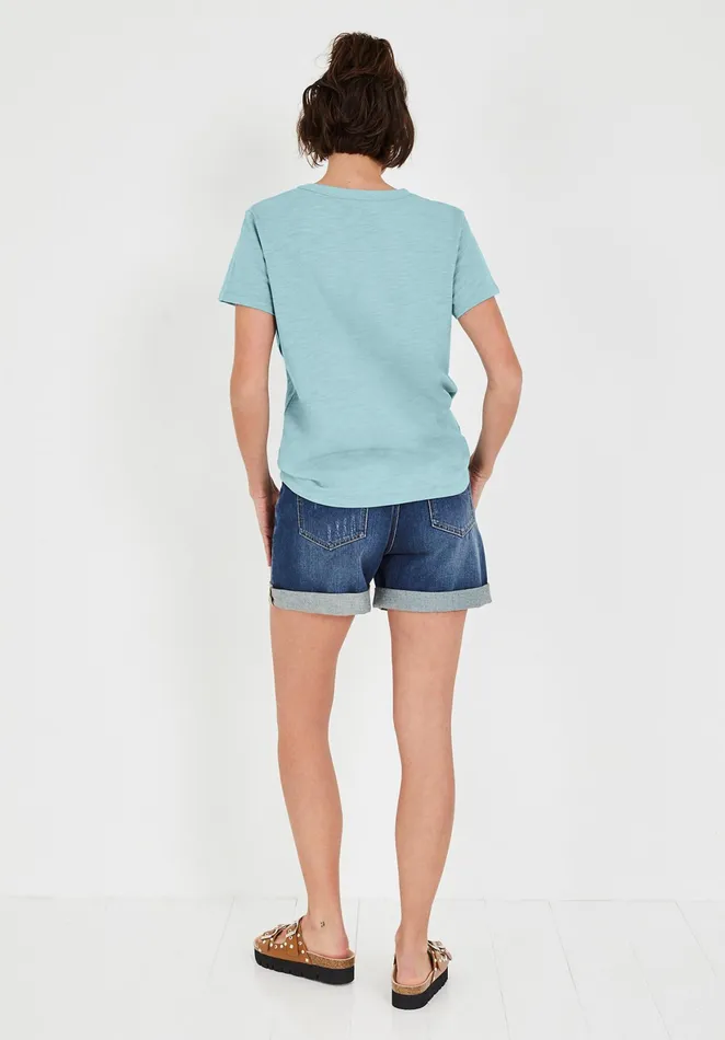 Shorts Women Hush Denim Shorts Blue