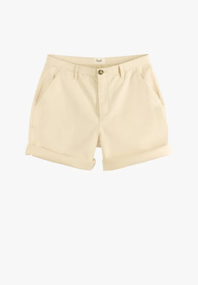 Shorts Women Hush Sydney Chino Shorts Birch Wood