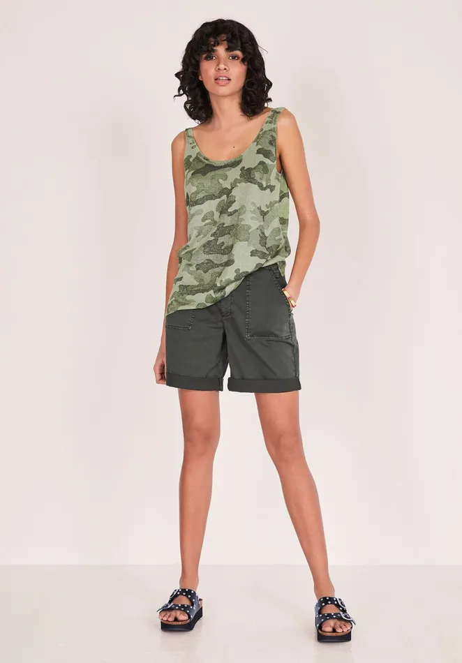 Shorts Women Hush Sydney Chino Shorts Washed Black