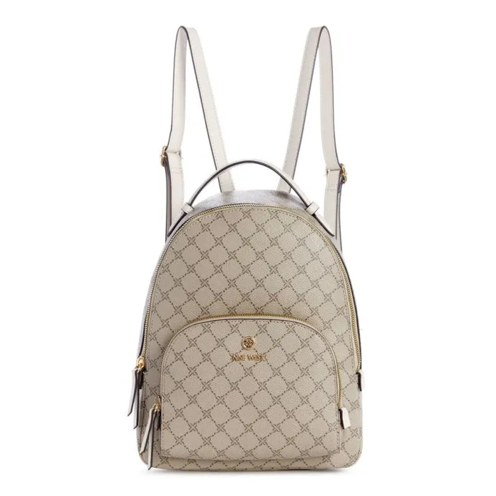 Siera Backpack Beige Logo Milk Women Nine West Totes and Backpacks