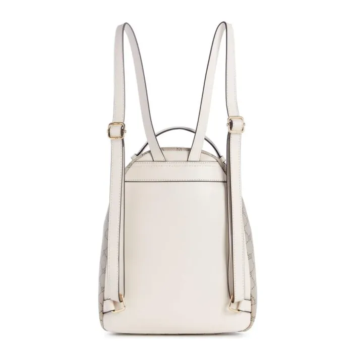 Siera Backpack Beige Logo Milk Women Nine West Totes and Backpacks Siera Backpack Beige Logo Milk Women Nine West Totes and Backpacks