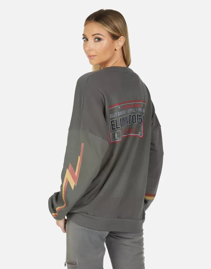 Sierra ZZ Top Eliminator Vintage Onyx Women Lauren Moshi Long Sleeve