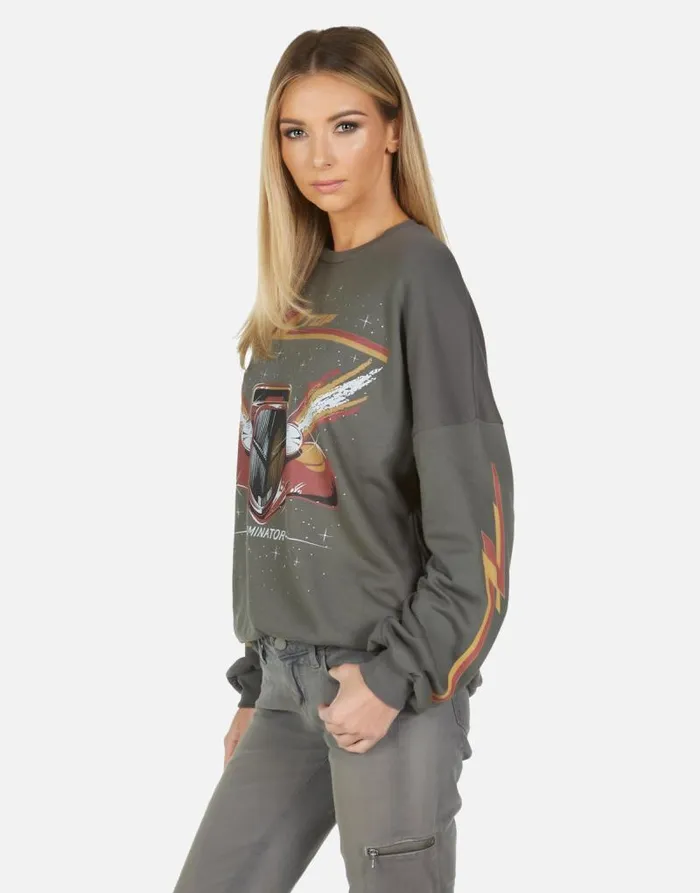 Sierra ZZ Top Eliminator Vintage Onyx Women Lauren Moshi Long Sleeve