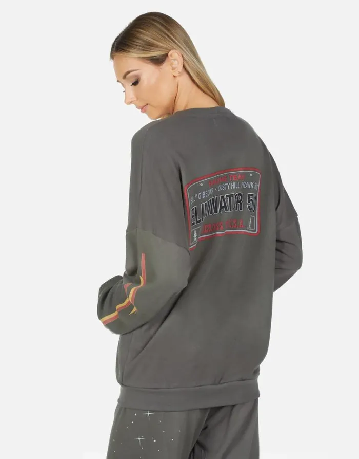 Sierra ZZ Top Eliminator Vintage Onyx Women Lauren Moshi Long Sleeve