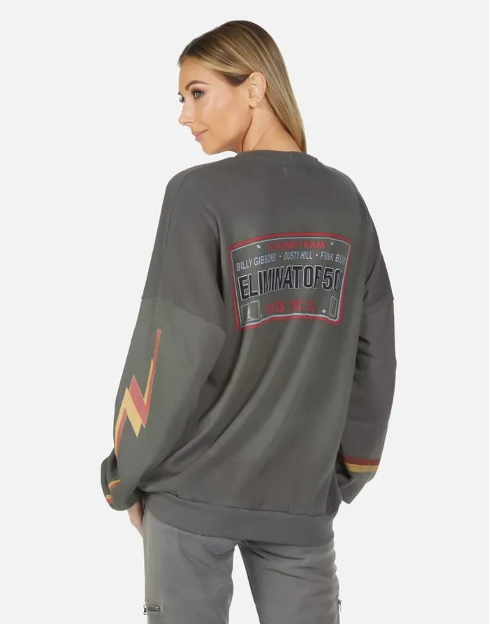 Sierra ZZ Top Eliminator Vintage Onyx Women Lauren Moshi Long Sleeve