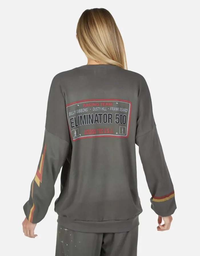 Sierra ZZ Top Eliminator Vintage Onyx Women Lauren Moshi Long Sleeve