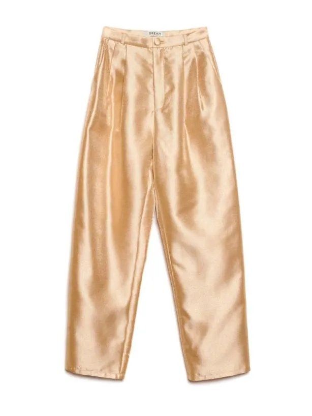 Sister Jane Bottoms Womenswear DREAM Mariana Peg Trousers Gold
