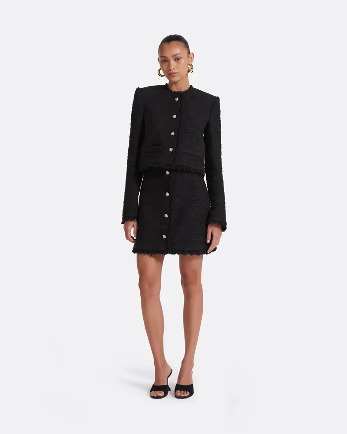 Skirts Asbie Black Skirt Black Safiyaa Women