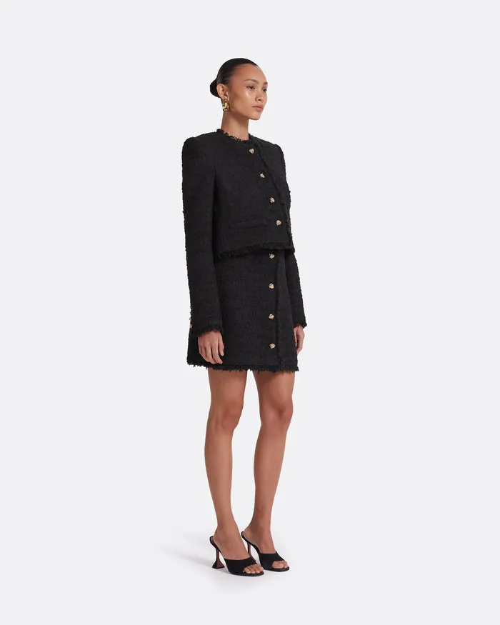 Skirts Asbie Black Skirt Black Safiyaa Women