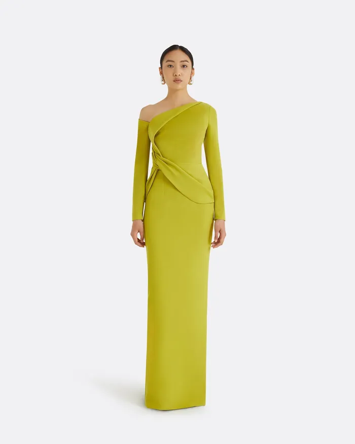 Skirts Safiyaa Women Sidha Citrine Skirt Citrine