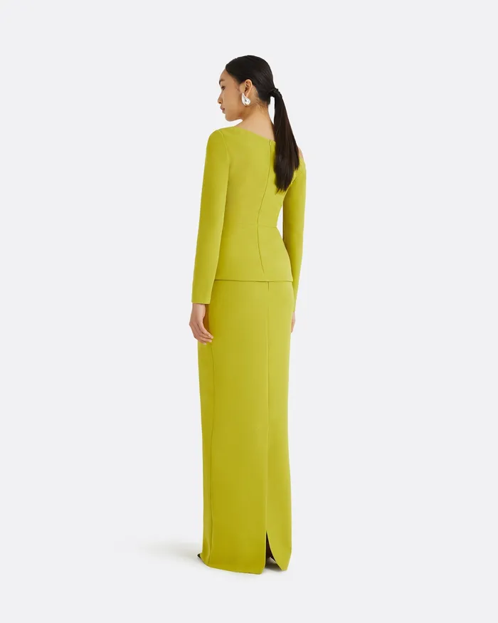 Skirts Safiyaa Women Sidha Citrine Skirt Citrine