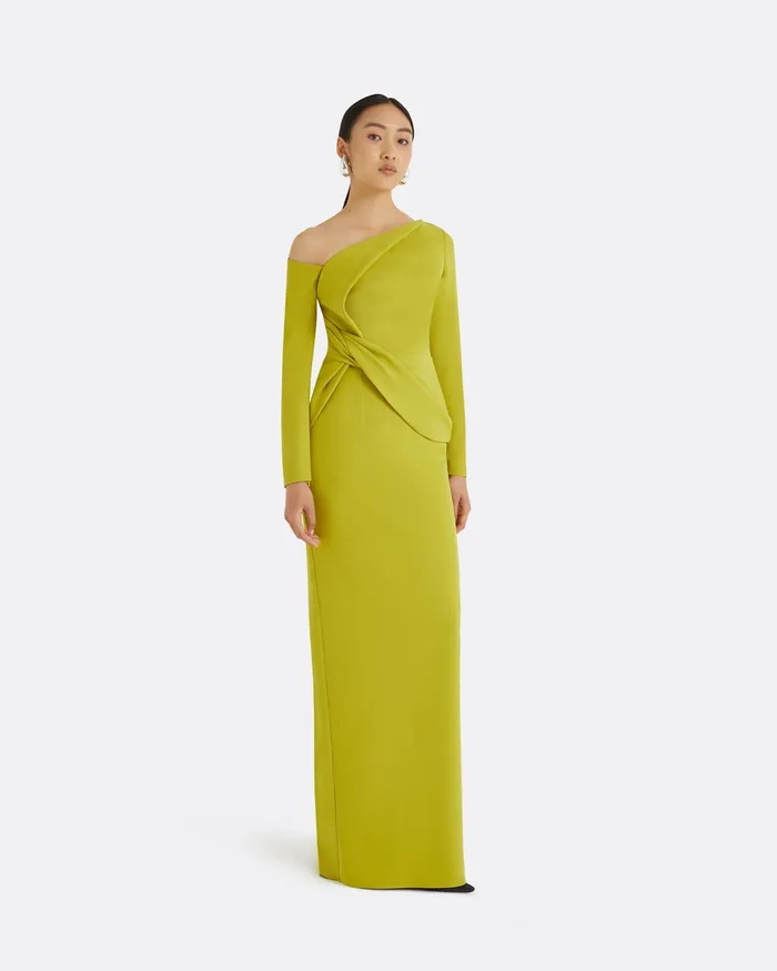 Skirts Safiyaa Women Sidha Citrine Skirt Citrine