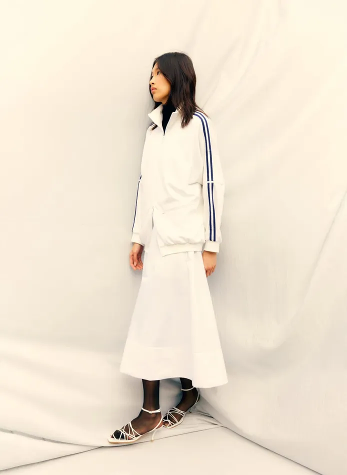Skirts Women Tibi Eco Nylon Circle Skirt
