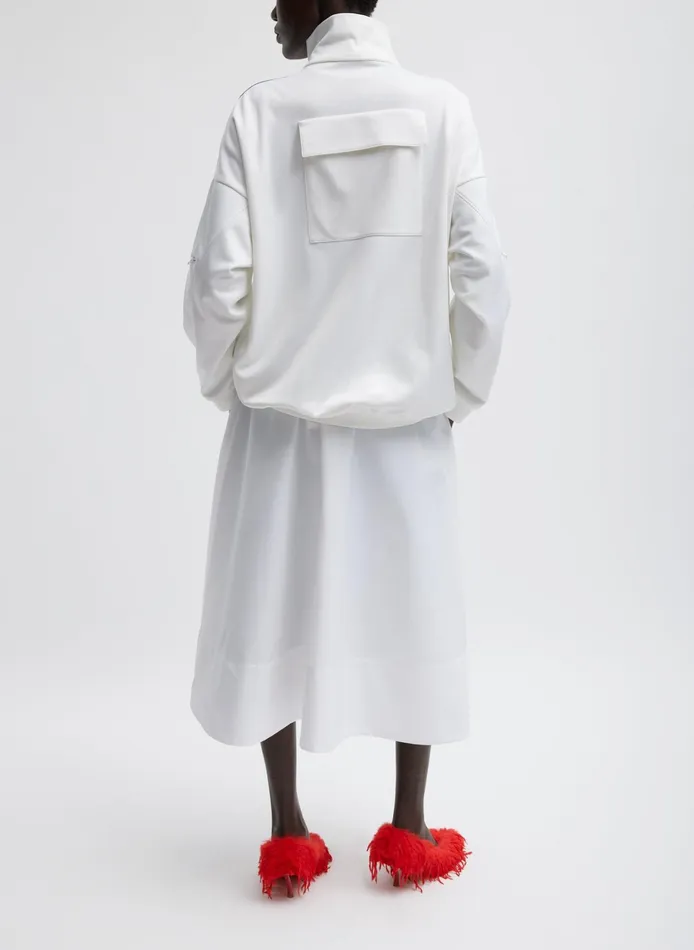 Skirts Women Tibi Eco Nylon Circle Skirt