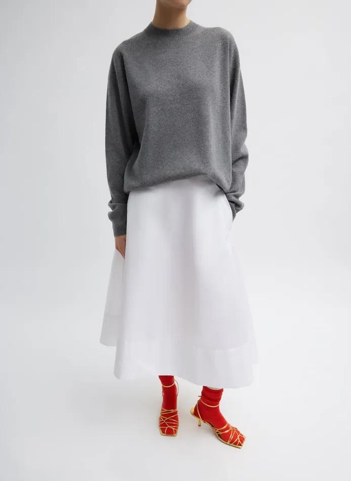 Skirts Women Tibi Eco Nylon Circle Skirt