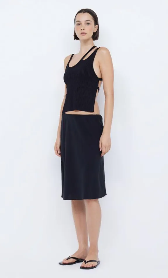 Sleeveless Shop Bec Bridge Hari Backless Top Blackblack