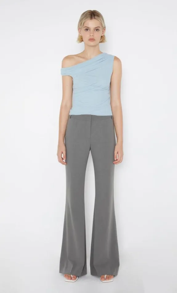 Sleeveless Shop Bec Bridge Victoria Asym Top Sky Blue