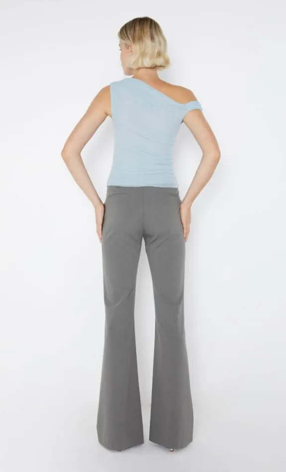 Sleeveless Shop Bec Bridge Victoria Asym Top Sky Blue