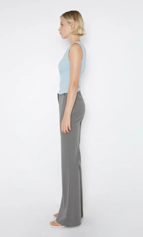 Sleeveless Shop Bec Bridge Victoria Asym Top Sky Blue