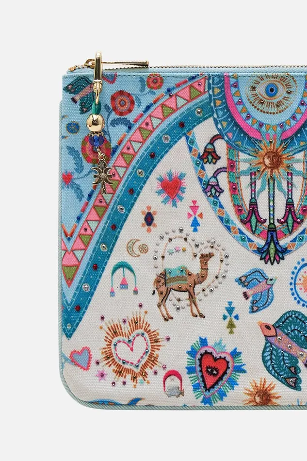 SMALL CANVAS CLUTCH LIVING IN COLOUR Living In Colour WomensMens Camilla Bags