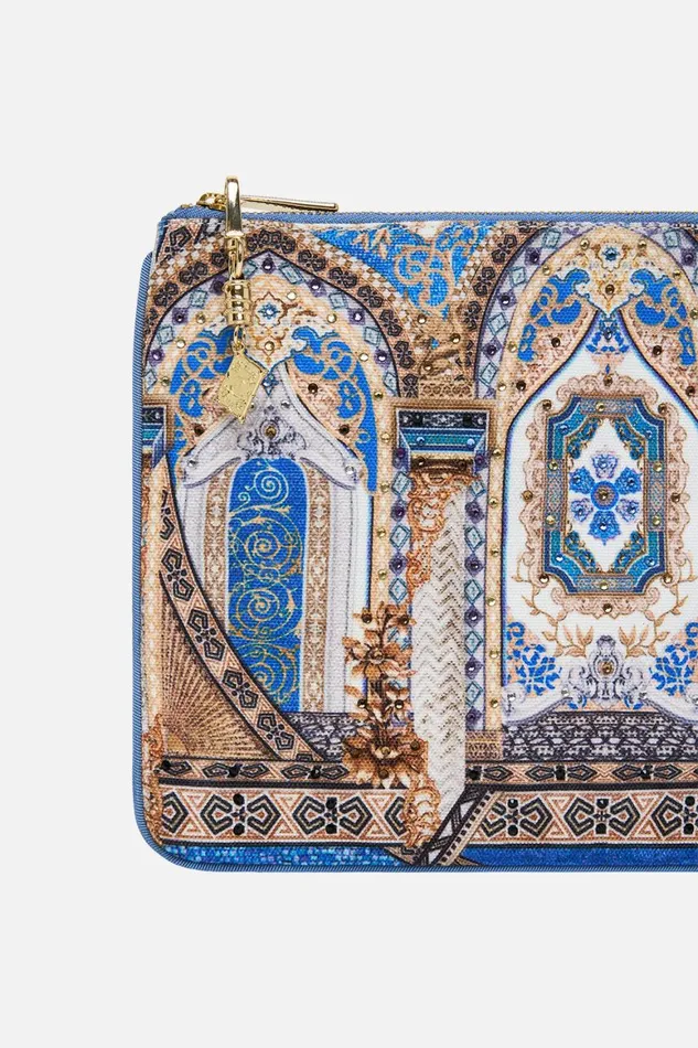 SMALL CANVAS CLUTCH MAKE ME YOUR MOSAIC Make Me Your Mosaic WomensMens Camilla Bags