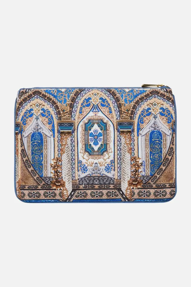 SMALL CANVAS CLUTCH MAKE ME YOUR MOSAIC Make Me Your Mosaic WomensMens Camilla Bags