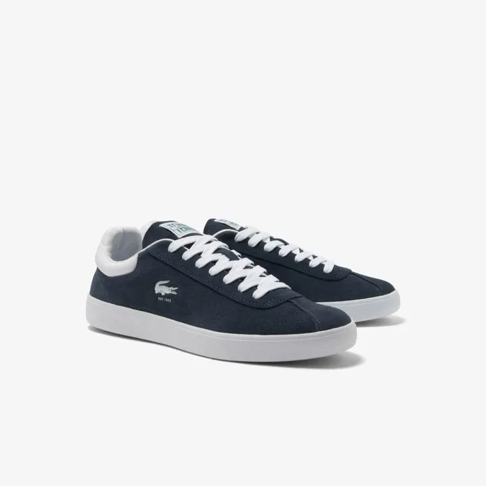 Sneakers Men Lacoste Men039s Baseshot Suede Sneakers Nvywht 092
