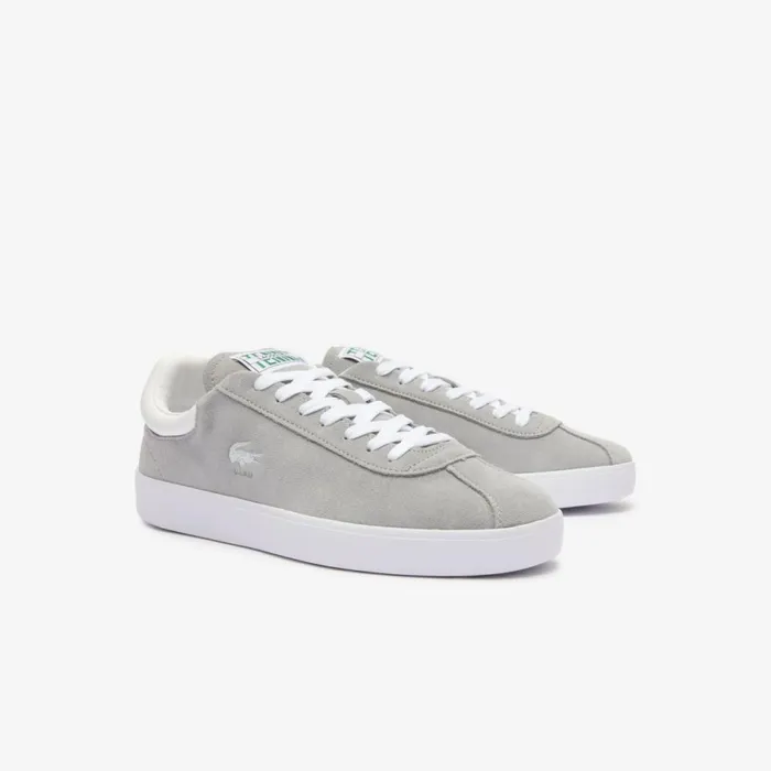 Sneakers Men Lacoste Men039s Baseshot Translucent Sole Sneakers Grywht 25y