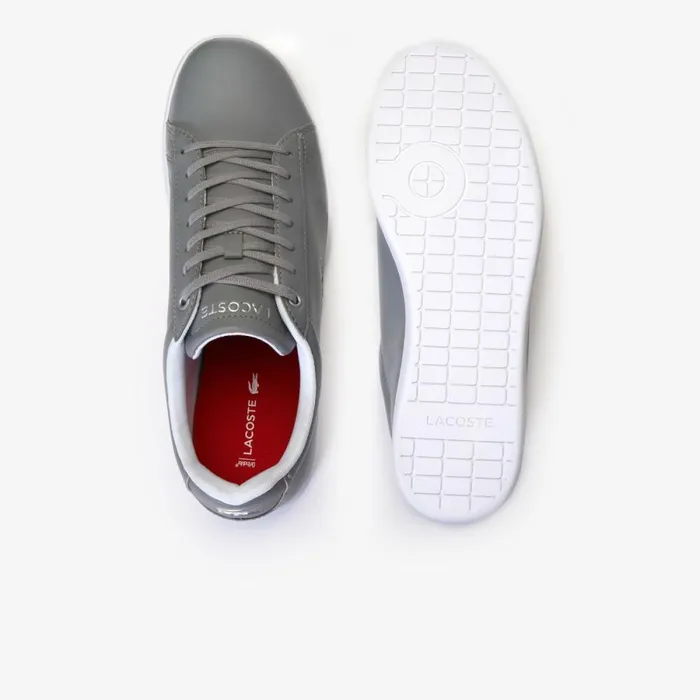 Sneakers Men Lacoste Men039s Hydez Leather Padded Collar Sneakers Grywht 25y