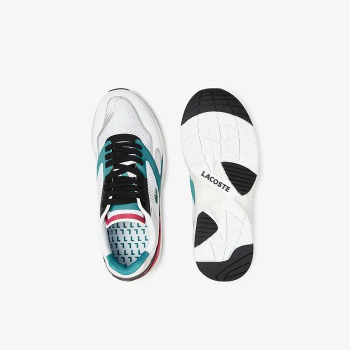 Sneakers Men Lacoste Men039s Storm 96 Nano Textile MultiPanelled Sneakers Whtdk Trqs 1r4
