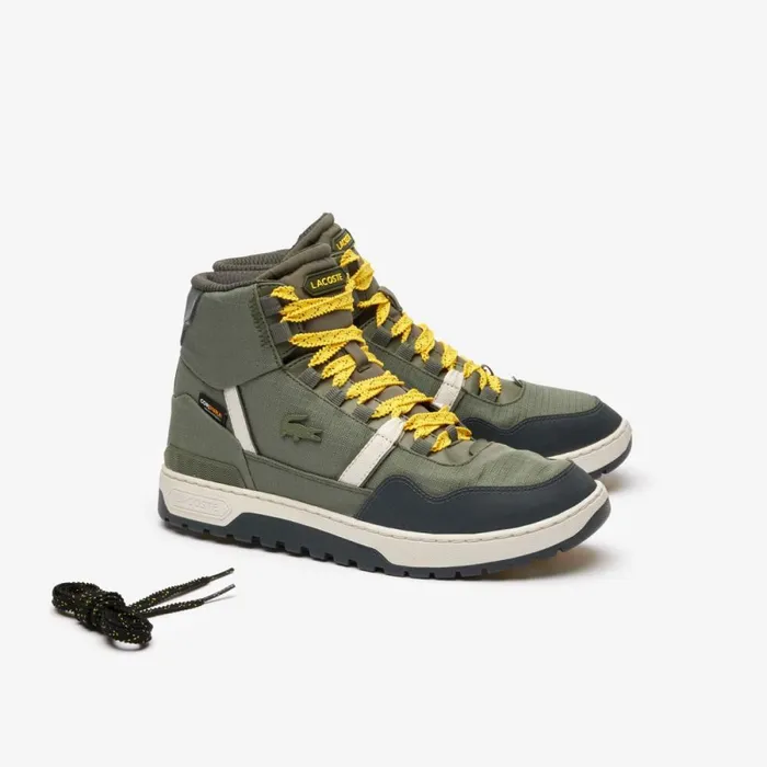Sneakers Men Lacoste Mens TClip Winter Textile Boots Khkdk Gry Da7