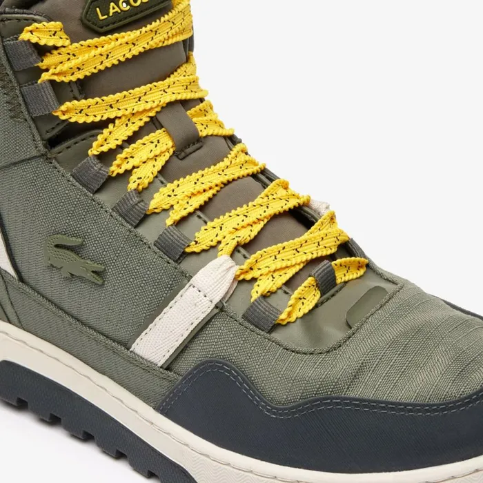 Sneakers Men Lacoste Mens TClip Winter Textile Boots Khkdk Gry Da7