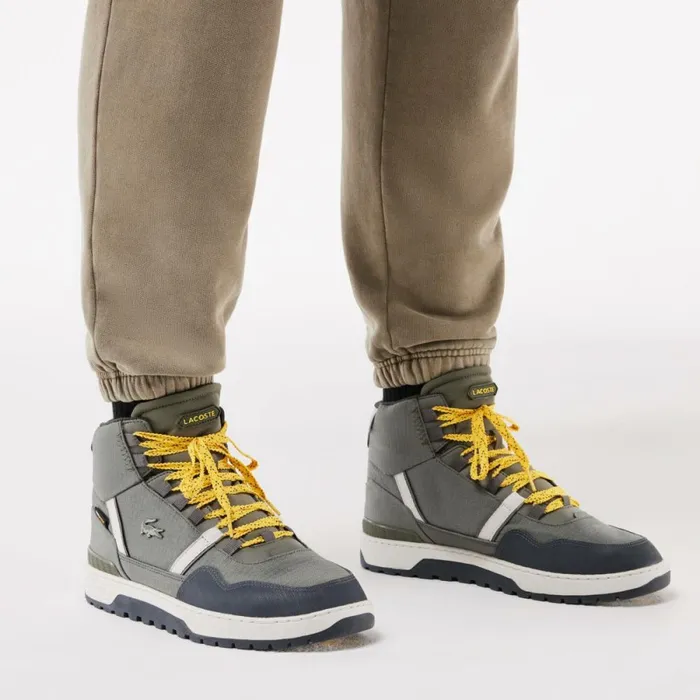 Sneakers Men Lacoste Mens TClip Winter Textile Boots Khkdk Gry Da7