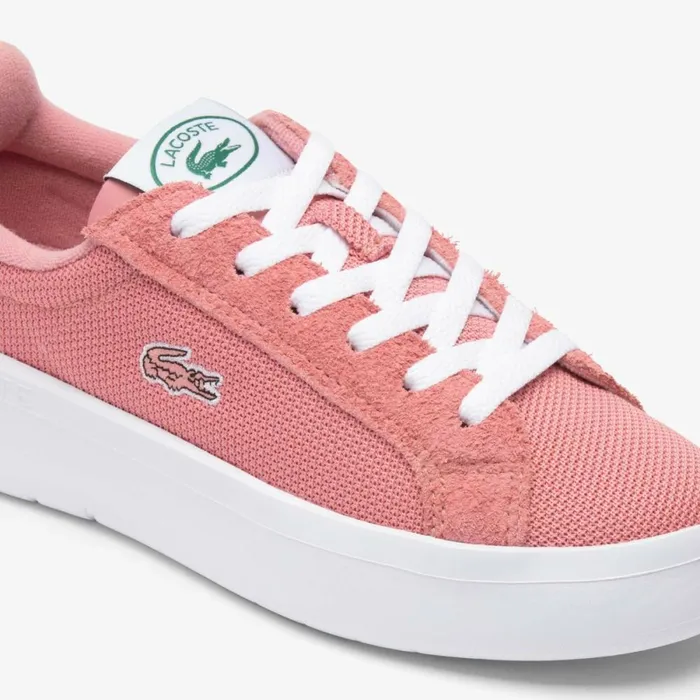 Sneakers Women Lacoste Women039s Carnaby Platform Shoes Pinkwhite F50