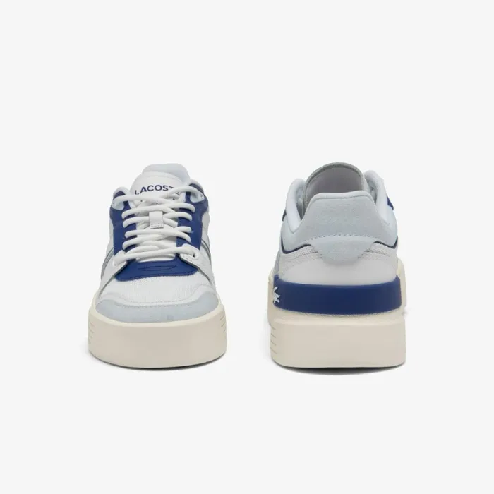 Sneakers Women Lacoste Women039s L002 Evo Leather and Mesh Sneakers Whiteblue 080
