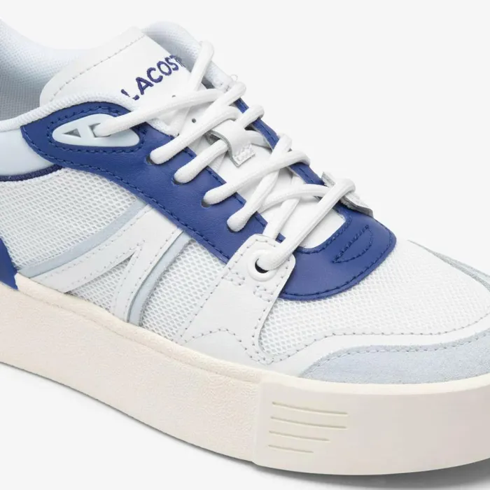 Sneakers Women Lacoste Women039s L002 Evo Leather and Mesh Sneakers Whiteblue 080