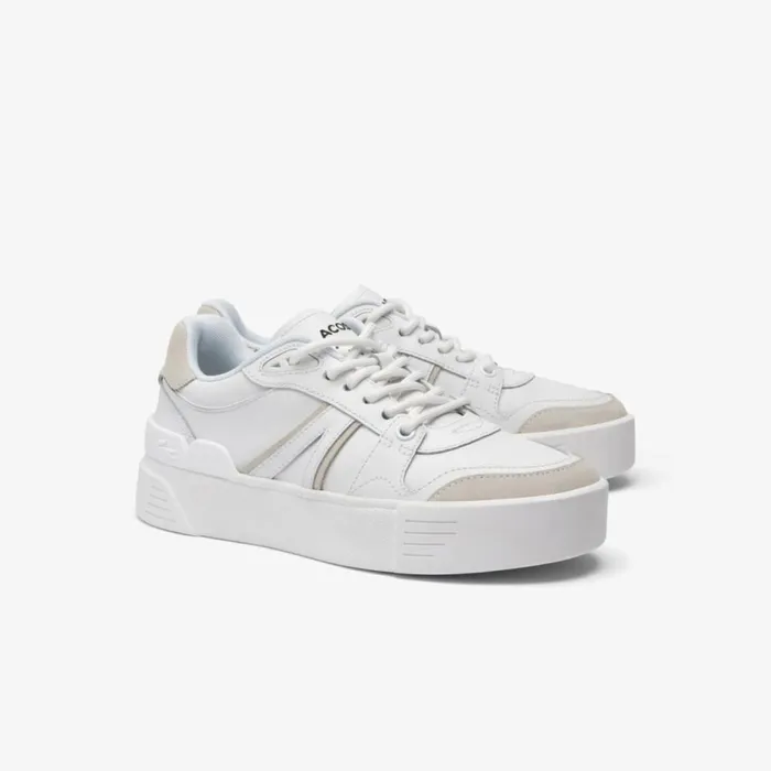 Sneakers Women Lacoste Women039s L002 Summer Style Leather Sneakers Whtoff Wht 65t