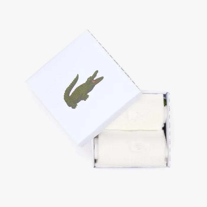 Socks MenWomen Lacoste Unisex 2Pack Cotton Socks White 70v