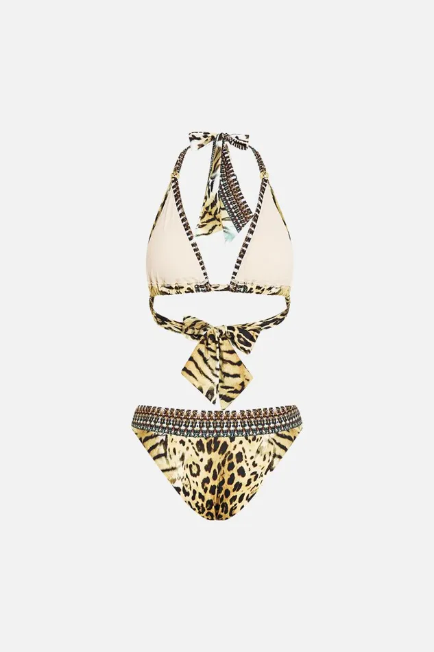 SOFT TIE BIKINI WITH TRIM JAGUAR Jaguar Womens Camilla Bikinis