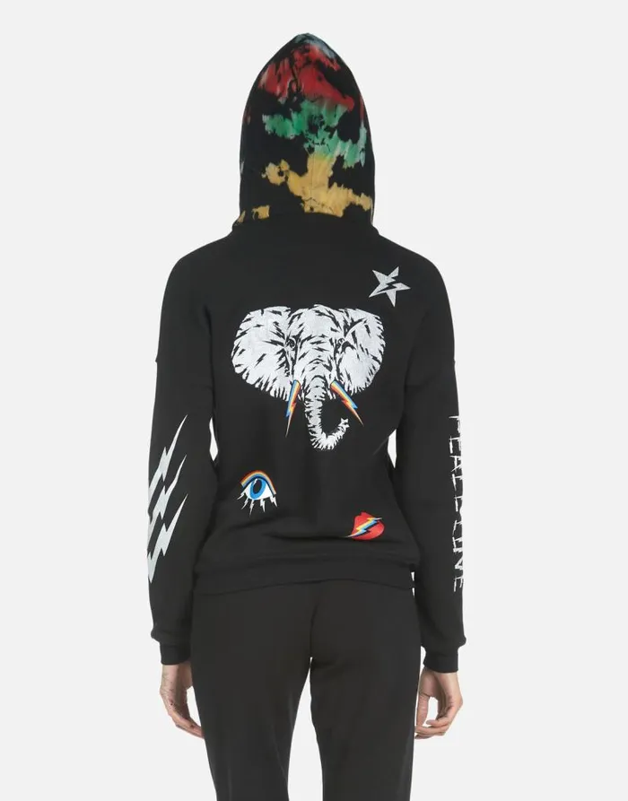Sonoma Elephant Bolt Elements Blackprimary Splash Women Lauren Moshi Hoodies