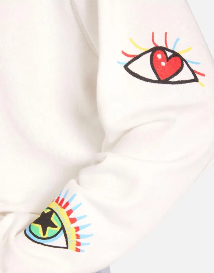 Spalding Rocker Eye Milk Women Lauren Moshi Long Sleeve