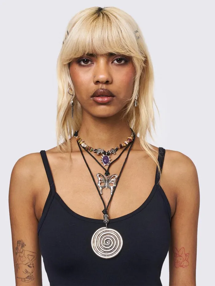 Spiral Soul Necklace Set Women Minga London Jewelry